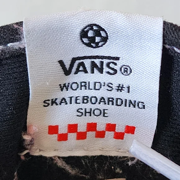 Vans Black and White Women's Sneakers - Picture 9 of 12
